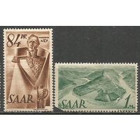Французский СААР. Маршал Ней и река Саар. 1947г. Mi#224-05. Серия.