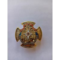 80 лет Госпожарнадзору, накладной орел МЧС, винтовой.