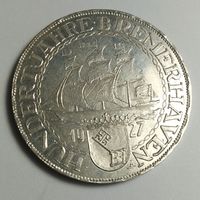 Германия. 5 марок 1927 года. Новодел. Серебро.
