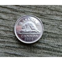 Werty71 Канада 5 центов 2008 Бобр