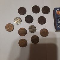 Жетоны таксофонов: Беларусь, Украина, Молдова, Россия. 1980-1990гг.