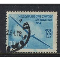 Польша ПНР 1954 Международный чемпионат по планерному спорту в Лешно Планер #854