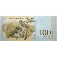 Werty71 Венесуэла 100 боливаров 2017 UNC банкнота