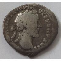 21 римская империя Антонин Пий денарий серебро