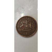 Чили 100 песос 1989