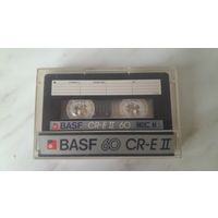 Хромовая аудиокассета BASF CR-E II 60 (60 минут)