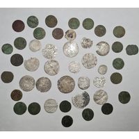 Уставшие монеты средневековья, С РУБЛЯ! МНОГО ЛОТОВ С РУБЛЯ!