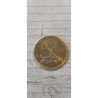 Венгрия 5 форинт 2012