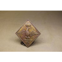 Киверная бляха армии НАПОЛЕОНА, линейный полк. ВОЙНА 1812 год. Распродажа коллекции вещей. С РУБЛЯ! АУКЦИОН!