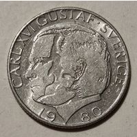 Швеция 1 крона, 1980 (14-10-2)