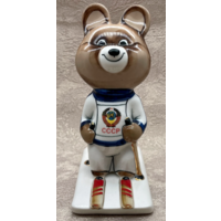 Статуэтка Олимпийский Мишка Лыжник Вербилки