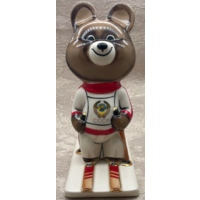 Статуэтка Олимпийский Мишка Лыжник Вербилки