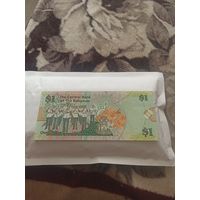 БАГАМСКИЕ ОСТРОВА 1 доллар 2015 год( АР)