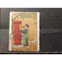 Япония, 2001. 100 лет почтовым ящикам с красной колонной