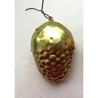 Елочная игрушка Виноград сюрпризница, металл