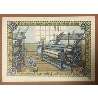 Нотгельд 75 пфеннигов 1921 год. Пёснек. Веймарская республика