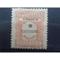 Ангола, колония Португалии, 1921. Доплатная марка*