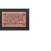 США-1955, (Мих.692), гаш. ,Форт, Война, Пушка(одиночка), ,