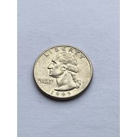 25 центов 1995 г., США