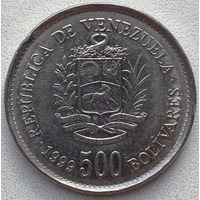 Венесуэла 500 боливаров 1999 г.