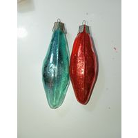 Ёлочные мини игрушки  , СССР .