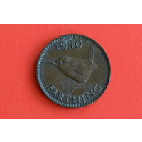 Великобритания 1 фартинг 1940 с 1 руб