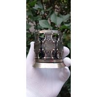 ПОДСТАКАННИК  ЛАТНЫЙ  МЕЛЬХИОР СССР  ОРИГИНАЛ  .  Распродажа Коллекции !!! . Экспресс  Аукцион  с рубля без МПЦ и прочего 3 ДНЯ  .Много лотов в продаже .