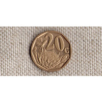 ЮАР/Южная Африка 20 центов 2004