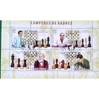 Гвинея-Биссау 2006. Великие шахматисты. Малый лист
