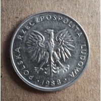 Польша 10 злотых 1988 г., , Y# 152.1