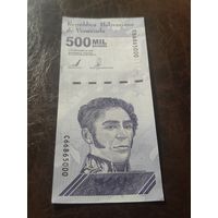 Венесуэла 500000 боливаров образца 2020 года XF pw113