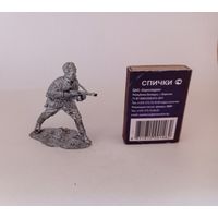 Автоматчик РККА, в ватнике.