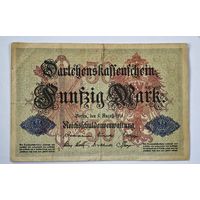 1914 год 50  марок Германия