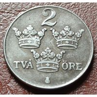 Швеция 2 эре, 1946     ( 1-5-4 )
