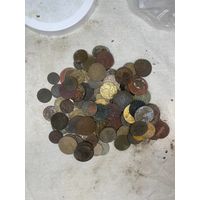Лот монет 0.35 кг