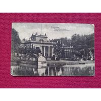 Варшава. Лазенковский дворец. Штамп королевский гарнизон батальон 1916 г.