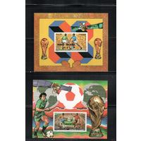 Джибути-1986 БЕЗУБЦОВЫЕ Спорт, ЧМ-1986, Футбол, Надп.   MNH