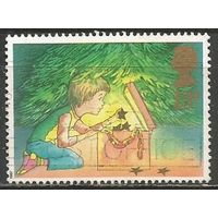Британия. Рождество. 1987г. Mi#1126.