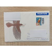 ПОДПИСАННЫЙ КОНВЕРТ. ГЕРМАНИЯ. ПОЧТОВАЯ ПТИЦА.