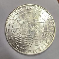 50 эскудо 1970 Португалия серебро идеальное состояние