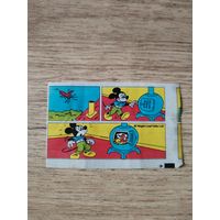 Вкладыш от жевательной резинки.