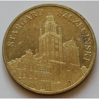 Польша 2 злотых 2007 год "Древние города Польши - Старгард-Щециньски"