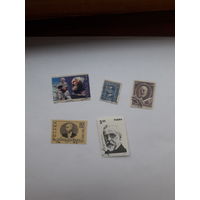 Марки Польши ( Лауреат Нобелевской премии по литературе 1905 Г Сенкевич)