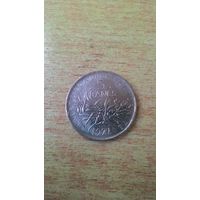 Франция, 5 франков 1971 года.