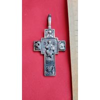 Старинный двухсторонний крест  . Торги с рубля
