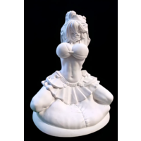 Статуэтка для интерьера Девушка Гипс