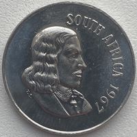 ЮАР 10 центов 1967 г. South Africa. Из набора. Состояние.