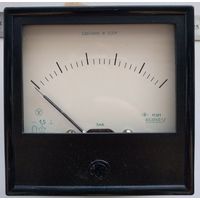 Миллиамперметр М381. Предел 5мА. (Магнитоэлектрическая с подвижной рамкой)