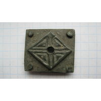 Накладка на калиту. Бронза, литье.