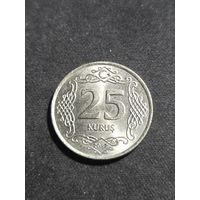 Турция 25 курушей 2017